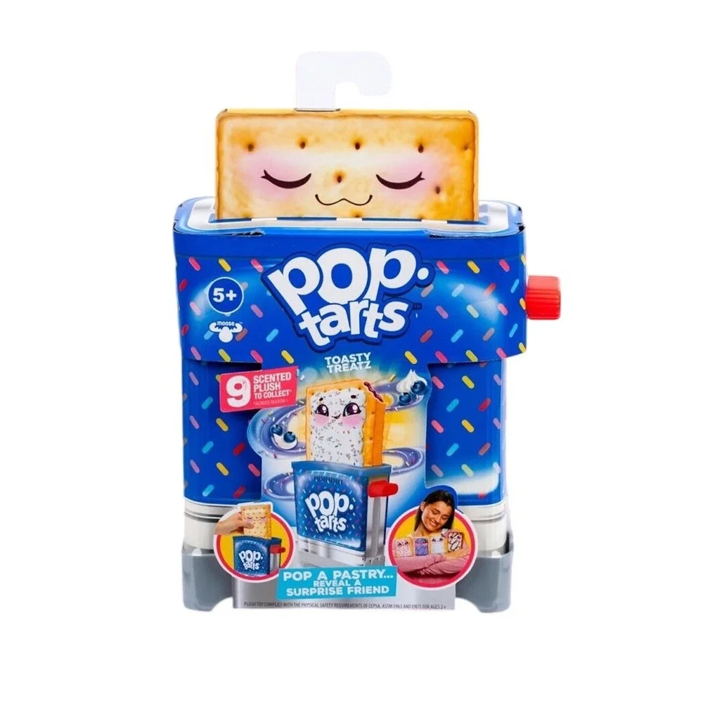 Moose Toys Pop-Tarts Toasty Treatz Scented Mystery Plush Surprise Toaster Toy